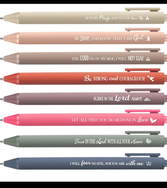 Stylos à billes avec message d'encouragement